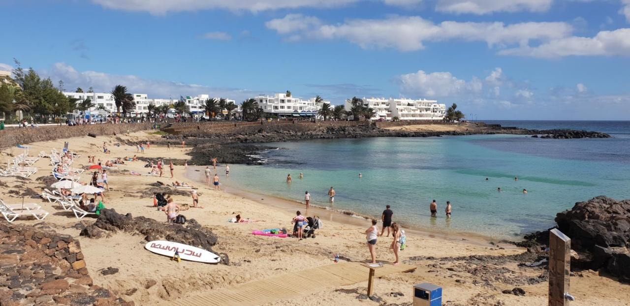 Luxury Apartamento Luz De Mar Complejo Playa Roca Costa Teguise Exterior foto